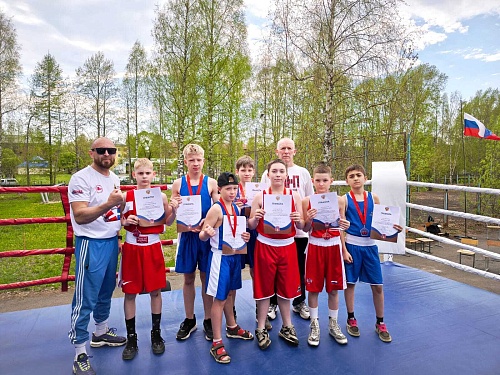 С 23 по 25 мая 2025 года в городе Мирный проходил V турнир на призы основателя школы бокса в Плесецком районе В.М. Харитонова