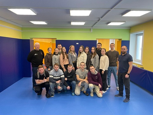 Наша спортивная школа «Каскад» встречала студентов очного отделения 